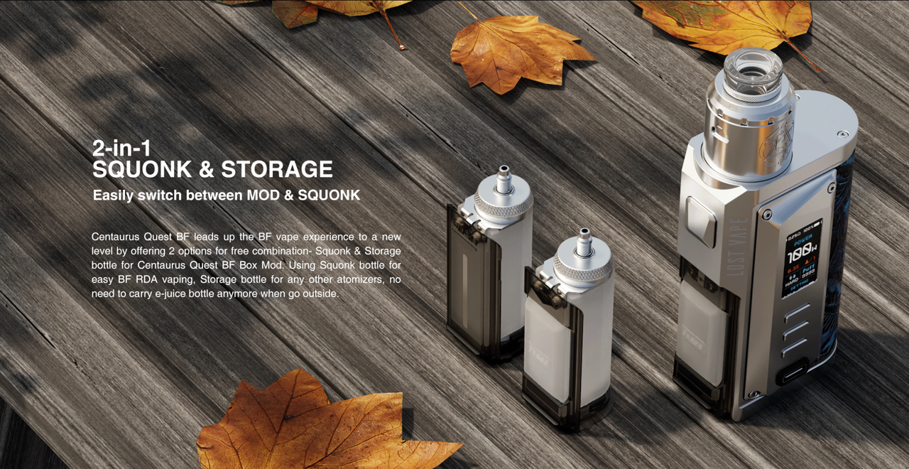 Lost Vape Centaurus Quest 100W BF Mod - Image 2