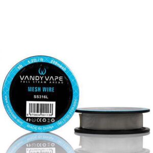 Fio Vandy Vape Mesh Wire SS316L 1.2Ohm/ft 200mesh 5ft