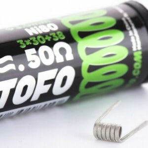 Fio Wotofo N80 Allien 3x30g+38g 0.50Ohm Coil (1Un)