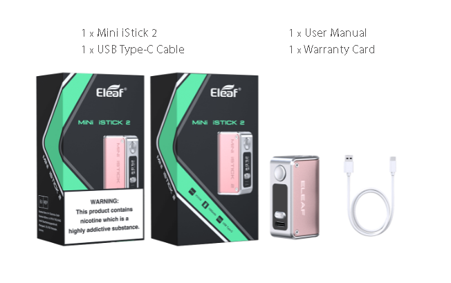 Eleaf Mini iStick 2 1100mAh Mod Grey - Image 4