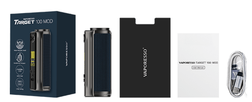 Vaporesso Target 100 100W Box Mod Carbon Black - Image 3