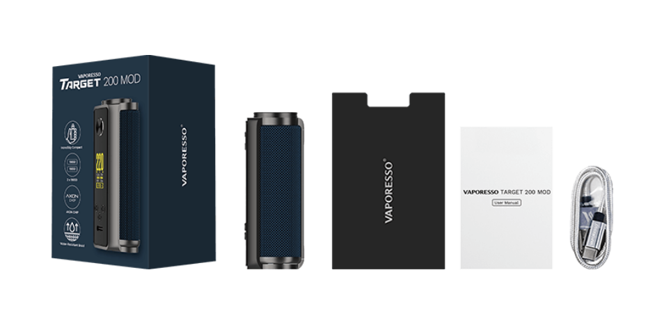 Vaporesso Target 200 200W Box Mod Carbon Black - Image 3