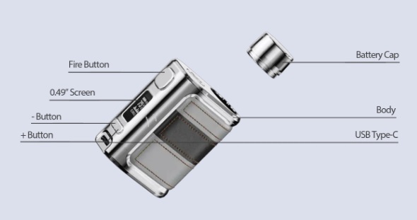 Eleaf iStick Pico Le 75W Mod Green Black - Image 4