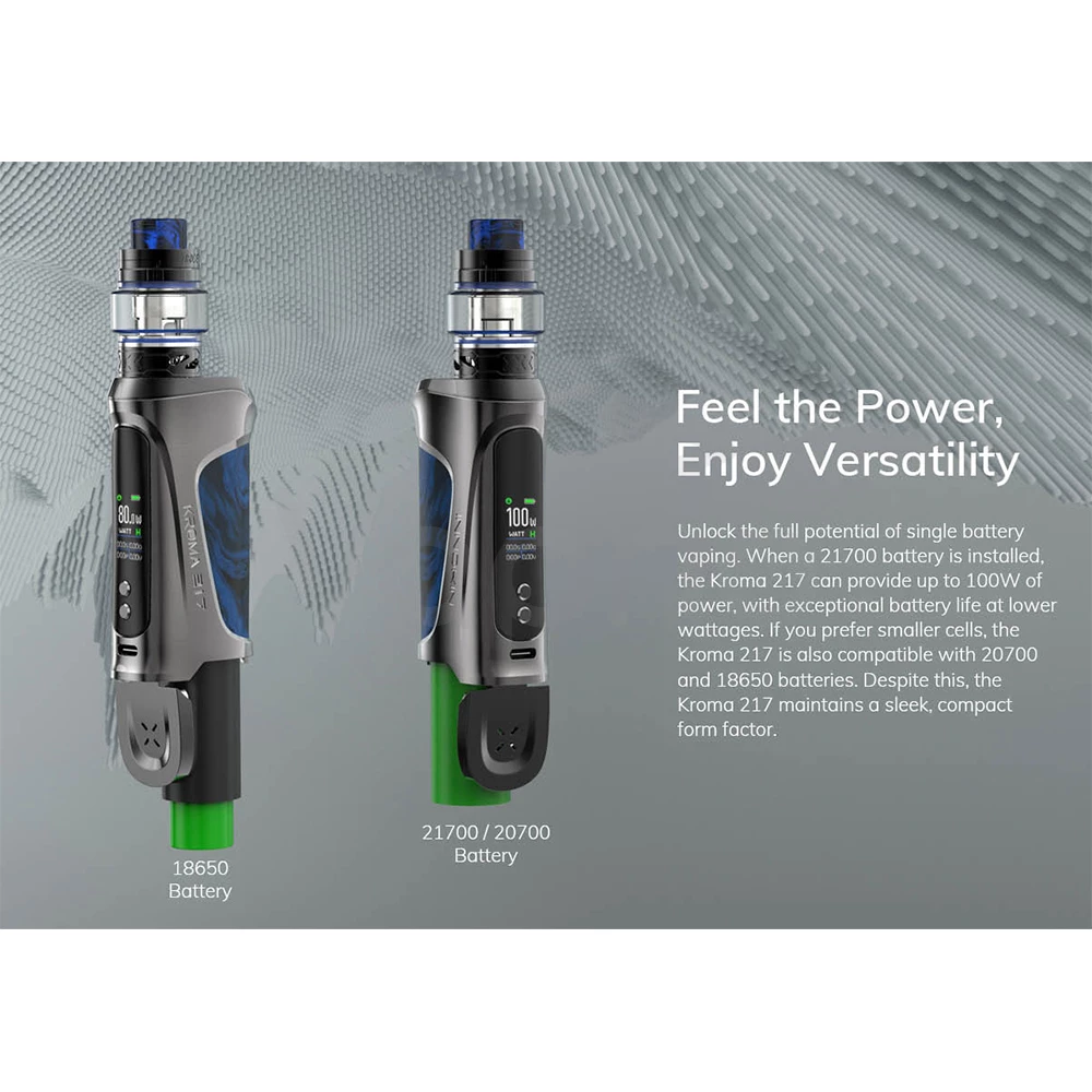 Innokin Kroma 217 + Z Force 5.5ML Kit Glass Fiber - Image 3