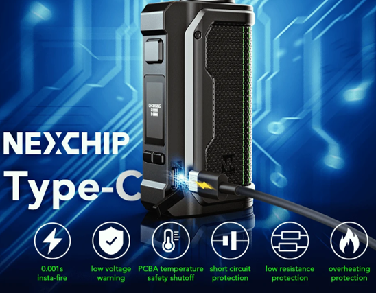 Wotofo Mdura 200W Box Mod Black - Image 3