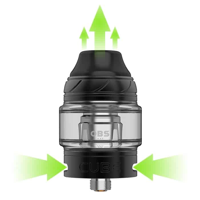 OBS Cube 4ml Tank Black - Image 3