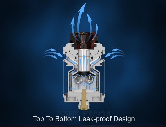 THC x Mike Vapes Blaze RTA 26mm SS - Image 5