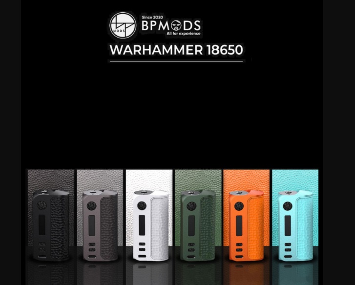 BP Mods Warhammer 18650 Box Mod 60W