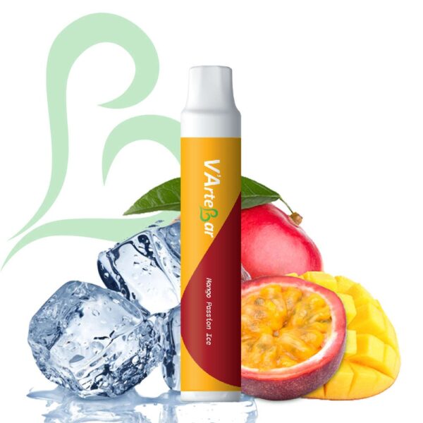 Vape Pen V'ArteBar Mango Passion Ice 600 Puffs 0mg