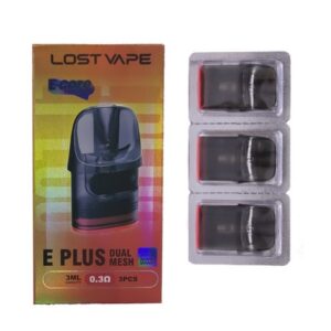 Coil Pod Lost Vape E Plus 0.3Ohm Dual Mesh 3ML (1uni.)